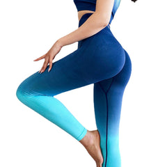 Women's High Waisted Yoga Pants Hip Lift Quick Dry Leggings Yoga Fitness Running Sports Training Sports Tights Sports Pants