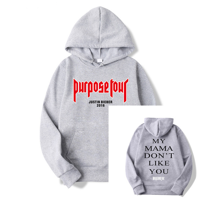 Justin Bieber Poster Hip Hop Sweat Homme Hoodie
