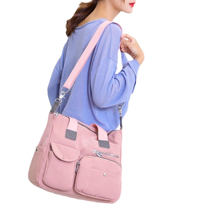 Women Nylon Waterproof Large Capacity Handbag Shoulder Bag Crossbody Bags