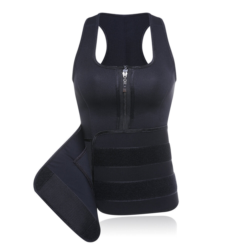 Slimerence Fintness Women's Vest Sport Waist Belt Suit Yoga Fitness Clothing