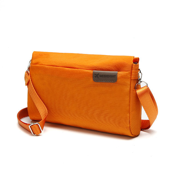 Women Travel Passport Storage Bag Nylon Waterproof Crossbody