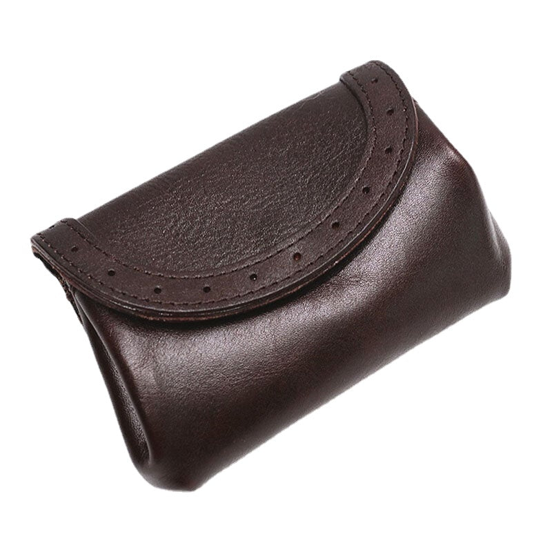 Women Genuine Leather Short Multifunction Large Capacity Wallet Card Holder Clutch Bag