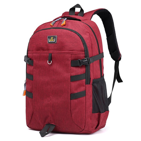 Men Oxford Large Capacity Casual Travel Backpack