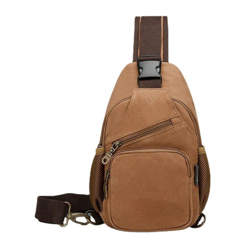 Men's Vintage Casual Chest Bag for Outdoor Travel