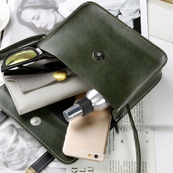 Women PU Casual Small Shoulder Bag Fashion Purse Phone