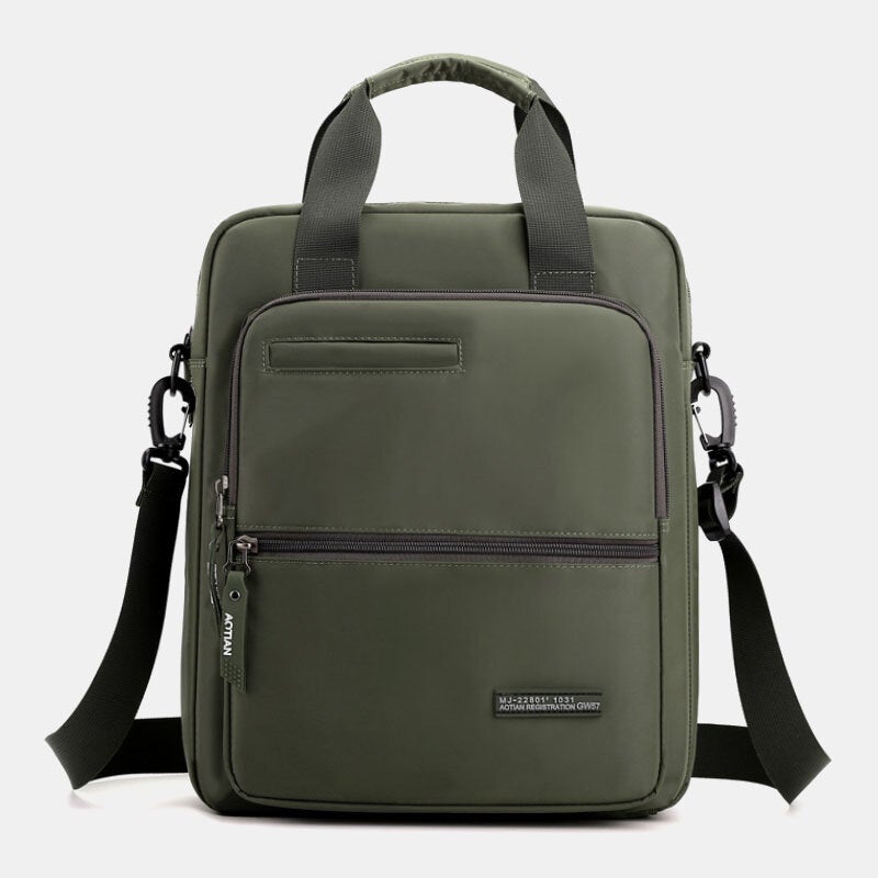 Men Oxford Cloth Large Capacity Waterproof Multi-carry Multi-purpose 13 Inch Laptop Bag Briefcase Shoulder Crossbody