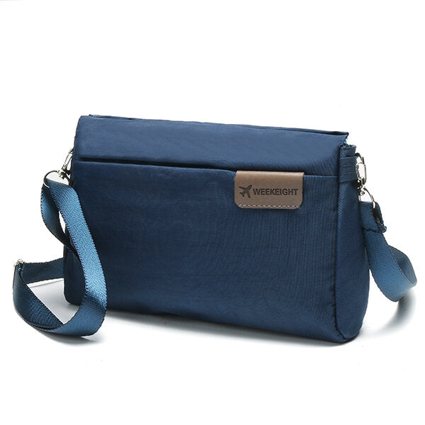 Women Travel Passport Storage Bag Nylon Waterproof Crossbody