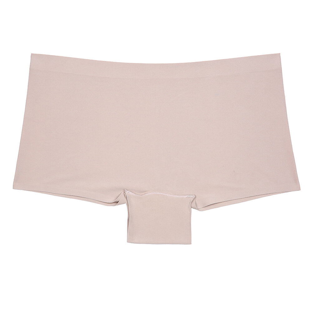 Plus Size Ice Silk Seamless Stretchy Women Panties