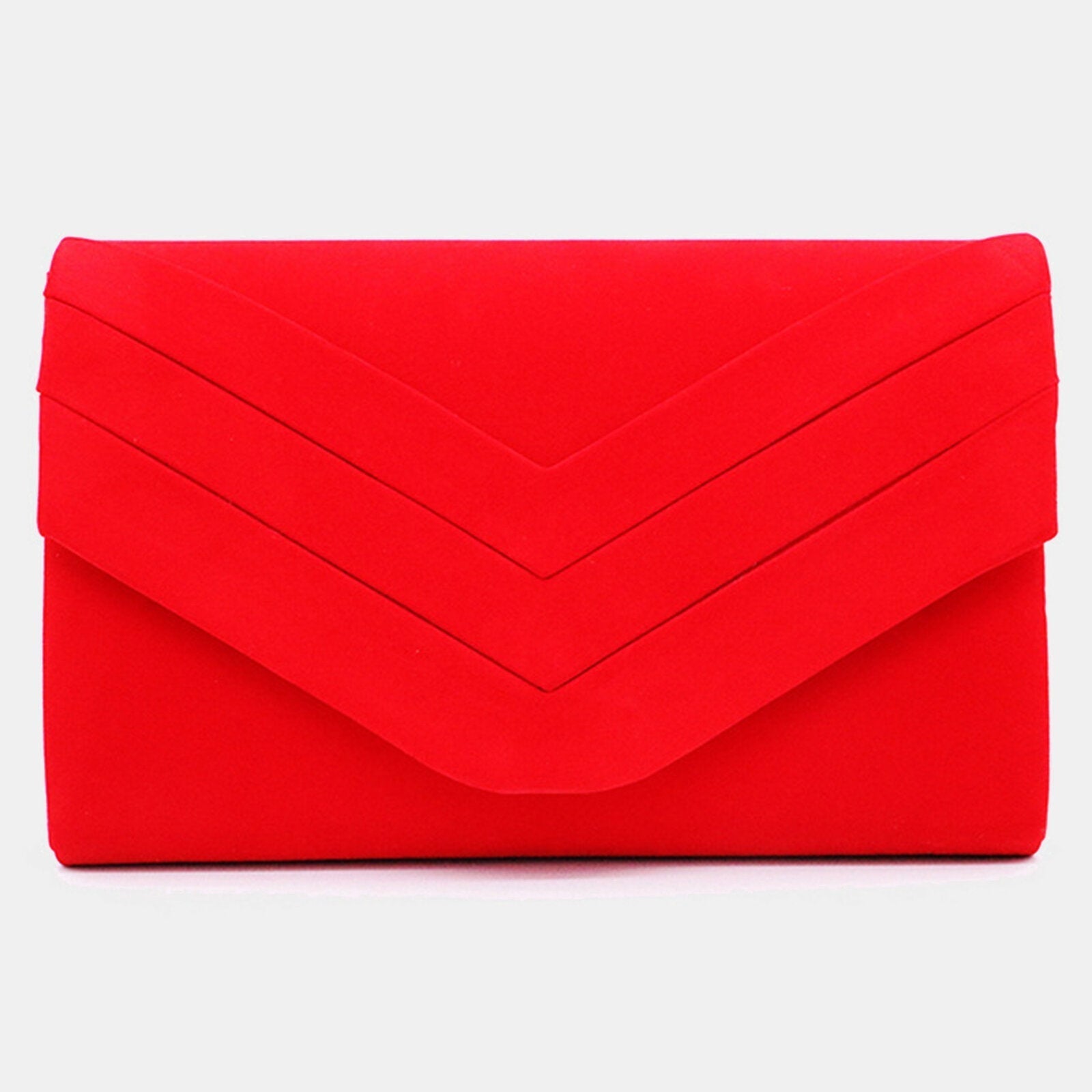 Women Dacron Fabric Elegant Fluffy Clutch Bag Magnetic Closure Casual Square