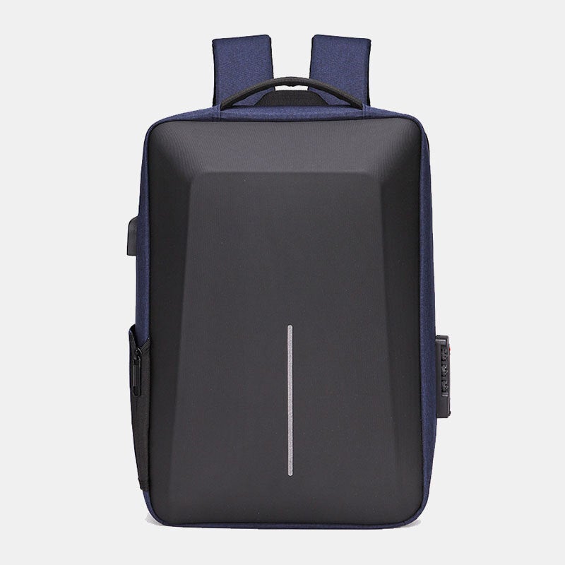 Men Oxford Cloth Large Capacity Waterproof USB Charging 16 Inch Laptop Bag Anti-theft Business Outdoor Handbag Backpack