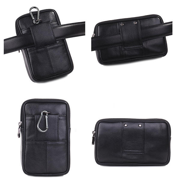 Waist Pack Travel Leather Messenger Bag Cellphone Phone Cases Pouch Holsters