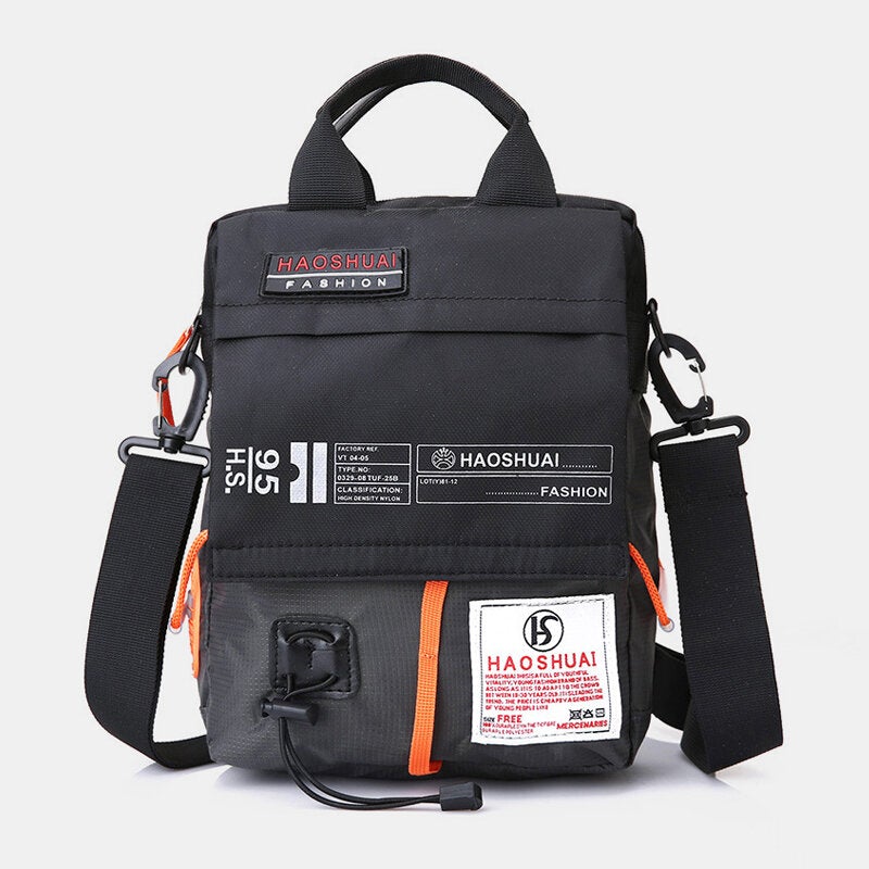 Men Fashion Shoulder Bag Outdoor Waterproof Bag Sports Travel