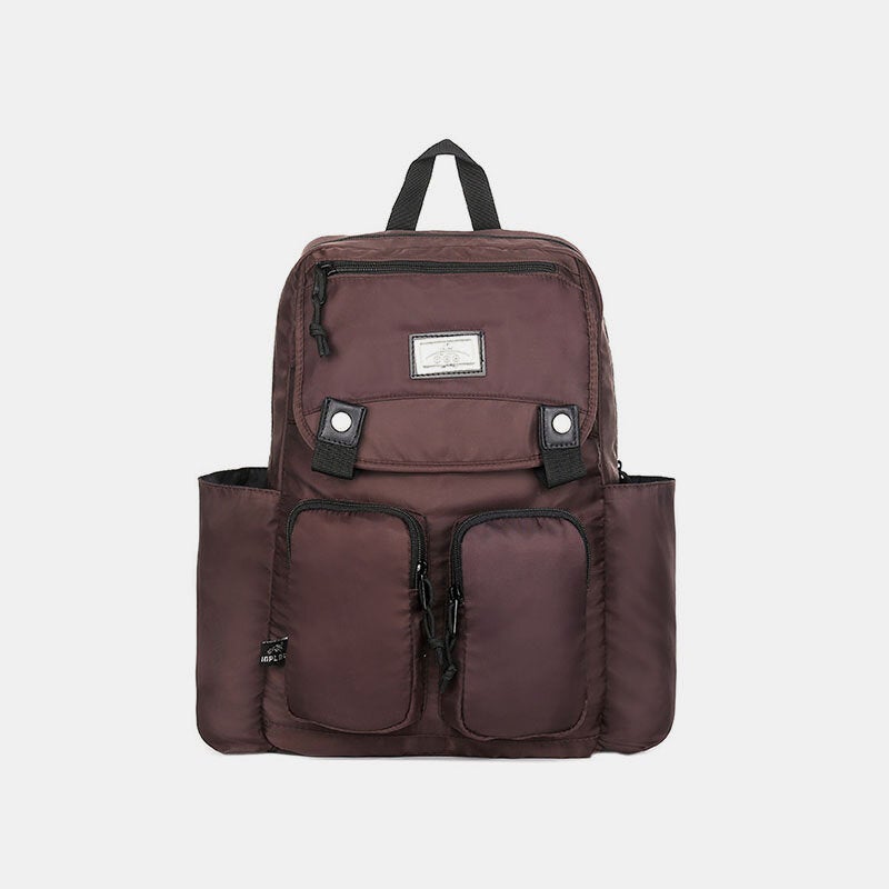 Men 20L Nylon Multifunction Multi-pocket Light Weight Large Capacity 15.6 Inch Laptop Bag Backpack