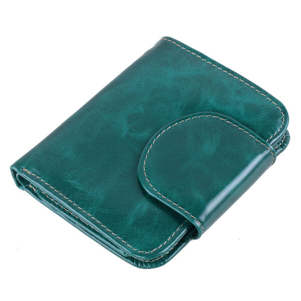 Women Genuine Leather Wallet Business Card Holder Purse