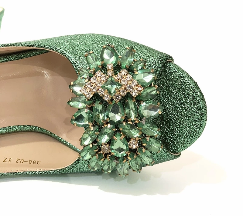 Crystal Buckle Strap High Quality Pumps For Women - Sheseelady