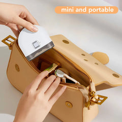 Automatic Electric Nail Clipper with Auxiliary Lighting, Portable Nail Grinder for Adults and Children, Mini Manicure Tool