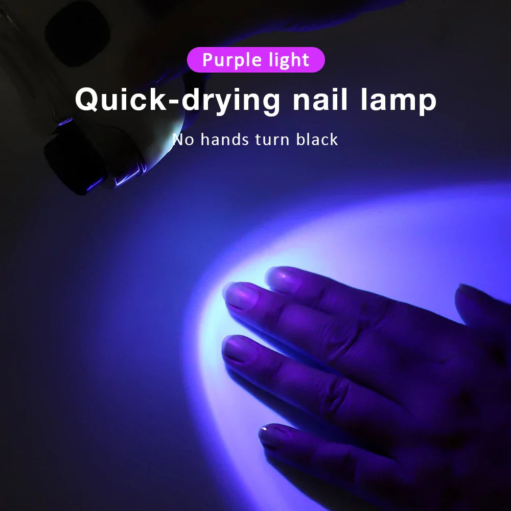 Automatic Electric Nail Clippers with Nail Lamp - Adult & Baby, Manicure/Pedicure, Fingernail & Toe Nail Trimmer, Polishing Cutter