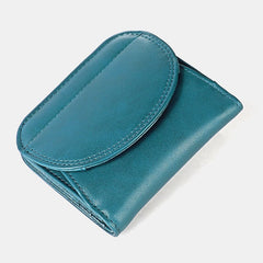 Women Genuine Leather RFID Blocking Wallet Coin Bag Protective Wallet