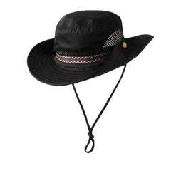 Men Woman Quick-drying Fisherman Bucket Hat Foldable Visor Hat With Embroidery