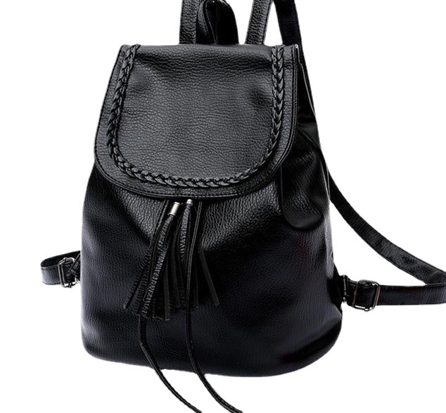 Women's Backpack Fashion Personality Wild Bag New Wave Small Soft Pu Leather Tide