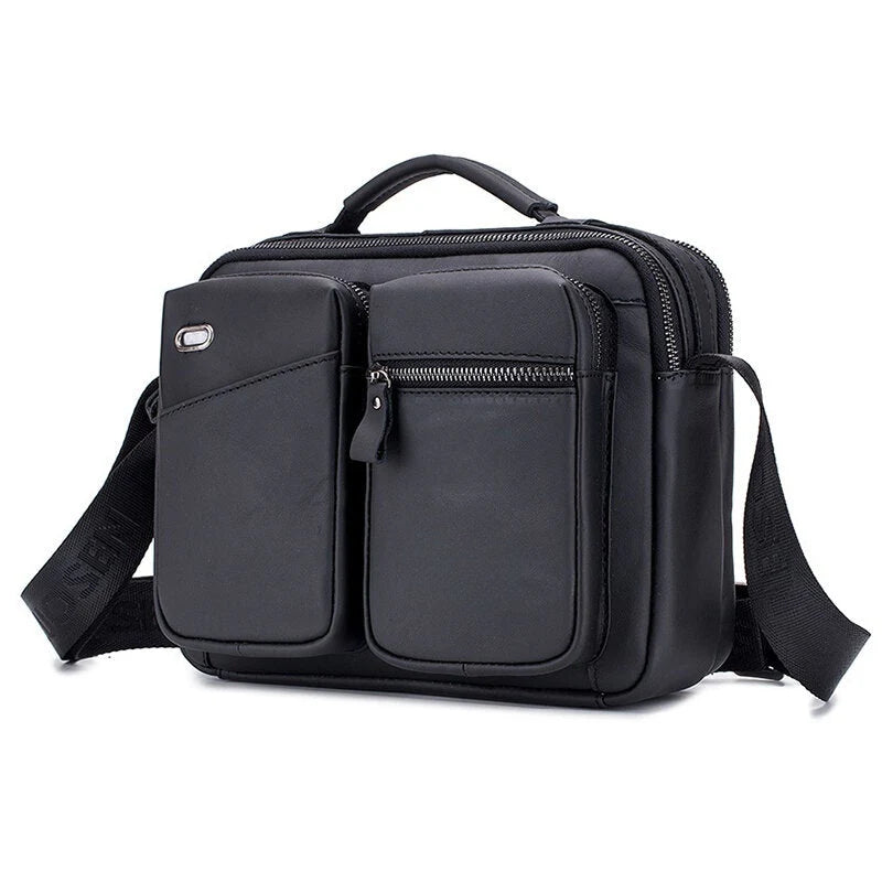 Vintage Genuine Leather Men's Messenger Bag Briefcase Shoulder Satchel