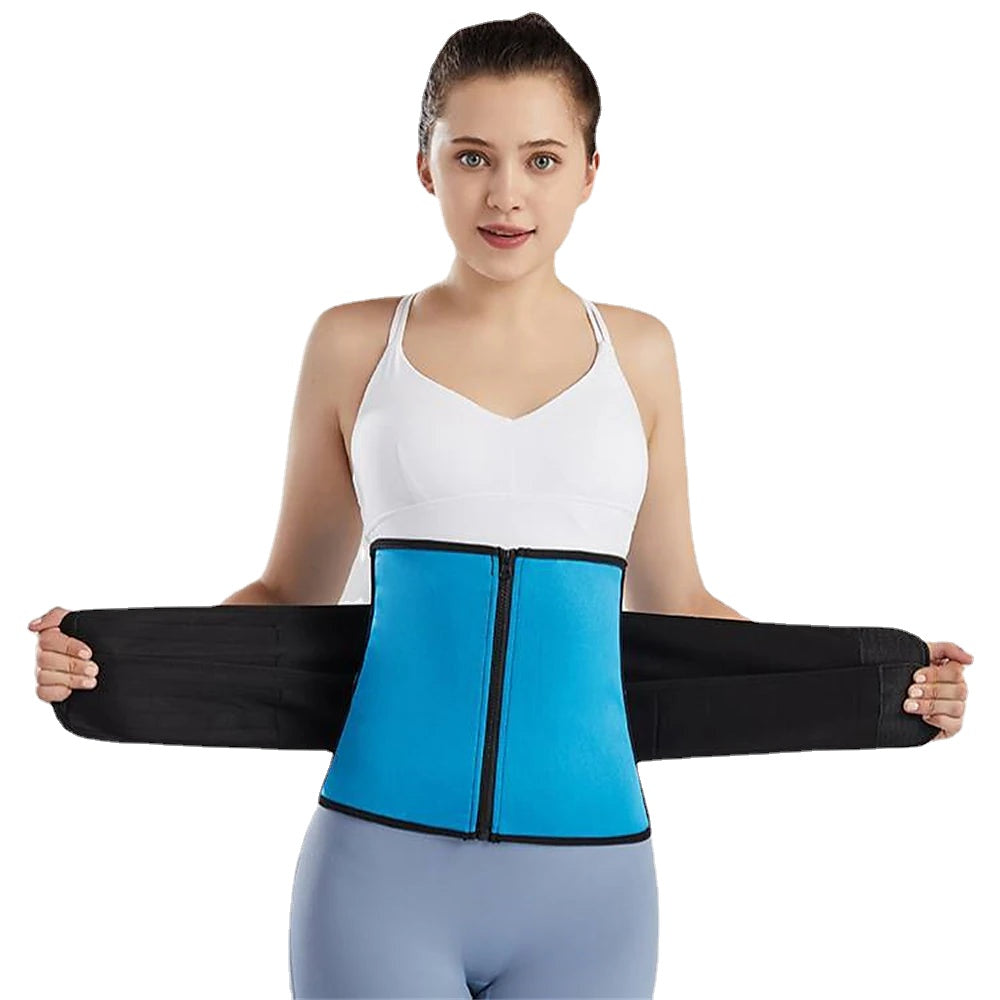 Adjustable Belly Waist Belt Fitness Sports Waist Belt Velcro Corset Artifact Cross-border Direct Sales