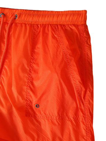 Men Solid Color Sports Quick Dry Breathable Drawstring Elastic Waist Home Loose Shorts