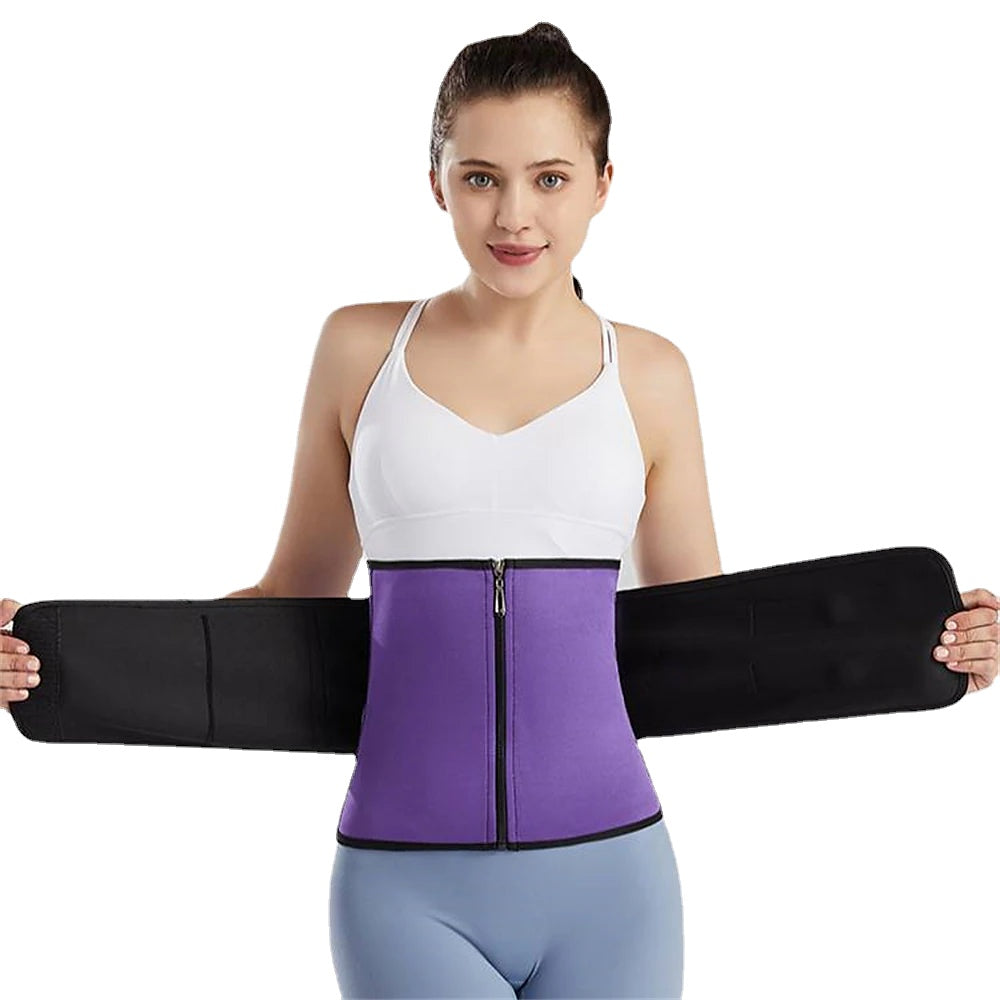 Adjustable Belly Waist Belt Fitness Sports Waist Belt Velcro Corset Artifact Cross-border Direct Sales