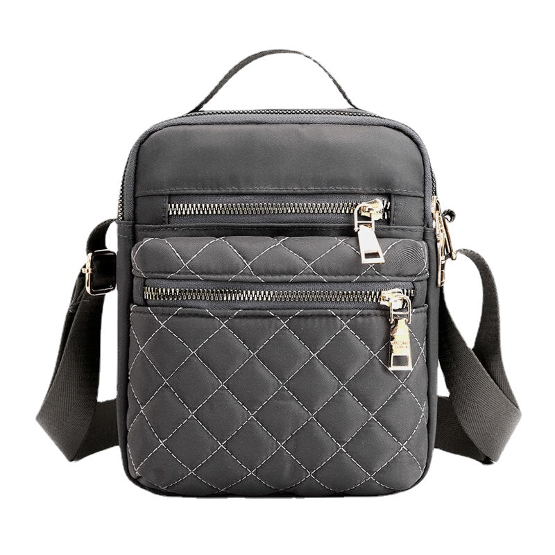 Women Large Capacity Multi-Pocket Waterproof Handbag Shoulder Bag Crossbody