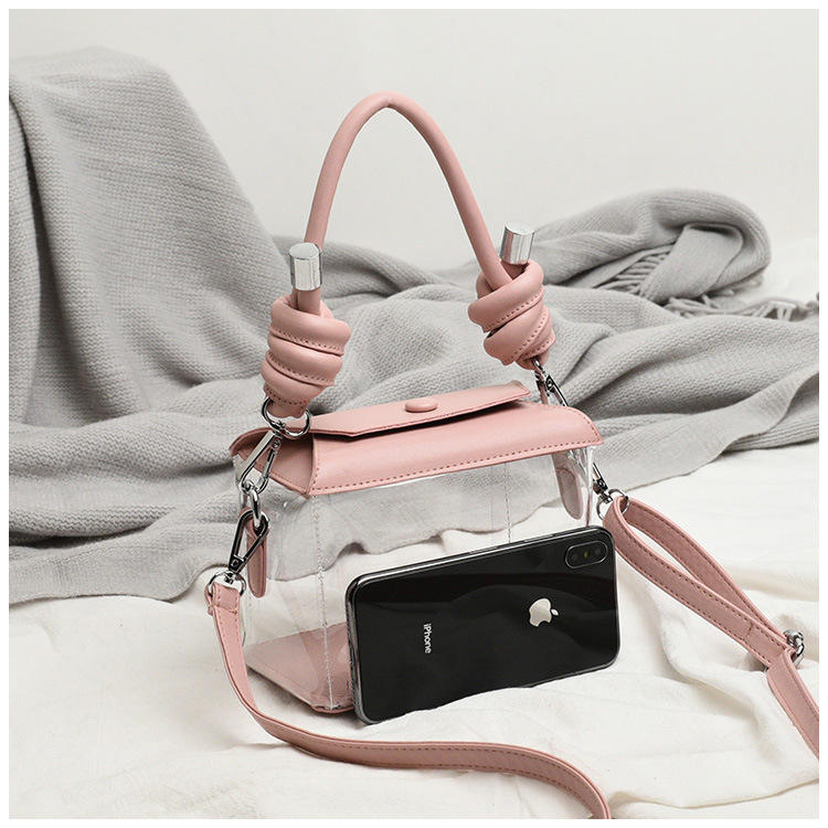 Women Fashion PVC Transparent Crossbody Bag Shoulder
