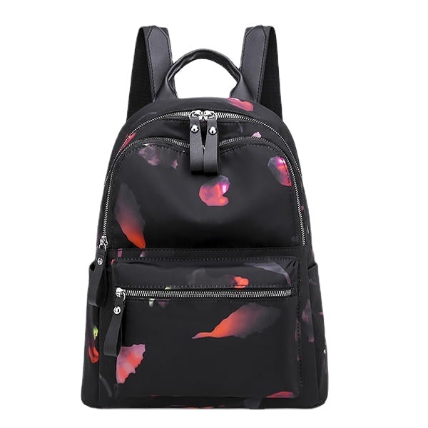 Women Oxford Large-capacity Starry Sky Pattern Shoulder Bag Backpack