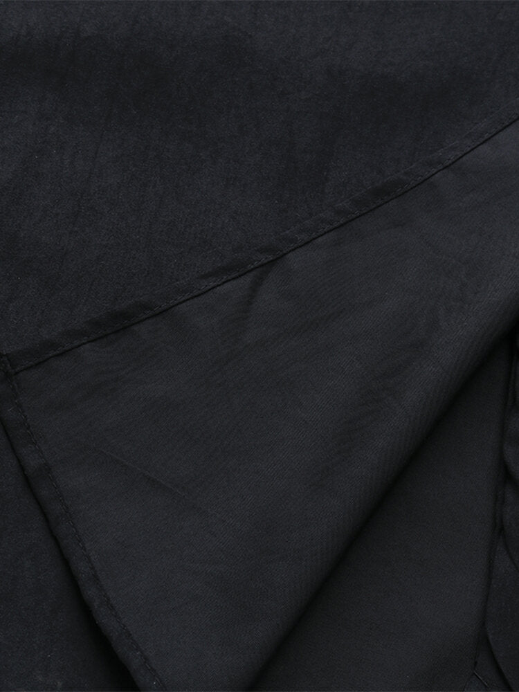 Elegant Women Sleeveless Solid High Split Long Pants Jumpsuits