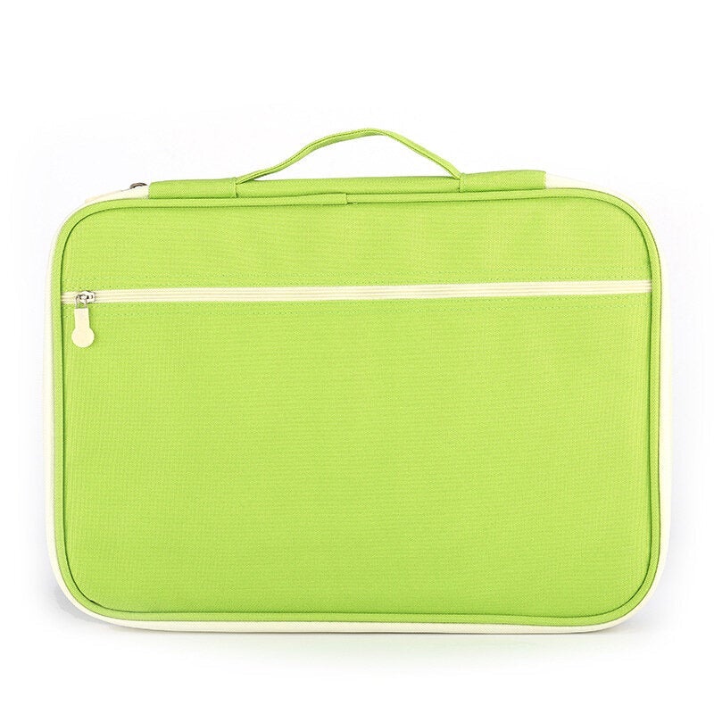 Multifunction Large Capacity Zipper Package Tablet Computer Bag School Office Supplies