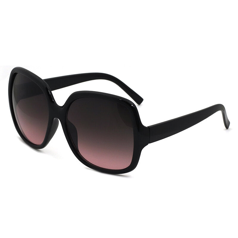 Women Big Full Frame Square Shape Fashion Casual Outdoor UV Protection Sunglasses