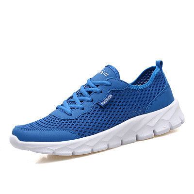 Men Mesh Breathable Running Shoes Sneakers Quick Drying Ultralight Sneakers Sports Shoes