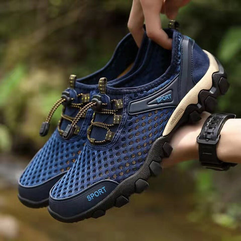 Summer Men's Wading Shoes Breathable Non-slip Bend Resistant Outdoor Casual Shoes Sports Shoes Suitable For Outdoors Camping Wading