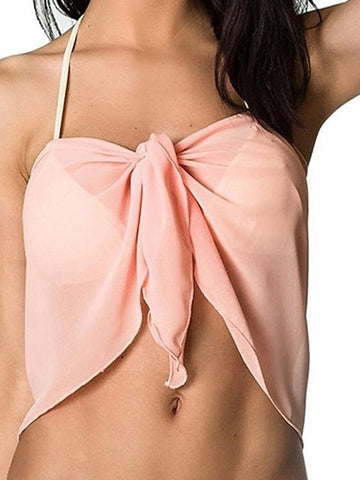 Women's Swimwear Cover Up Swim Shorts wrap Normal Swimsuit Lace up High Waisted Bathing Suits New Vacation Fashion