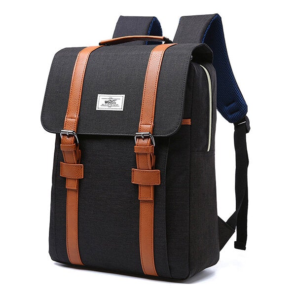 Women Men Nylon Light Weight Large Capacity Backpack Shoulder Bag