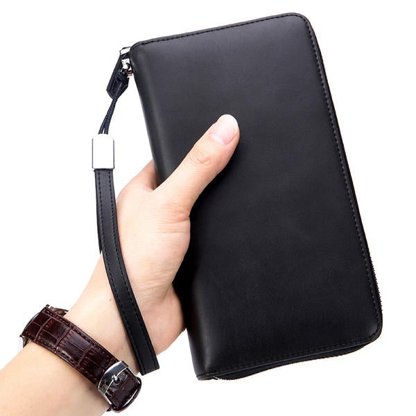 Women Men 24 Card Slots Card Holder Coin Bag Multi-card Bit Zipper Wallet Purse