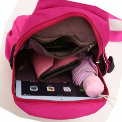 Women Nylon Large Capacity Daily Crossbody Bag Waterproof Durable Chest Bag Shoulder Bag