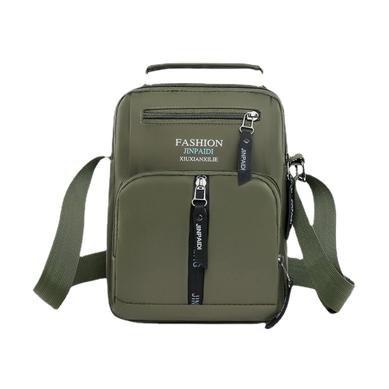 Men Oxford Cloth Multi-pocket Large Capacity Multi-Layers Waterproof Crossbody Bag Shoulder