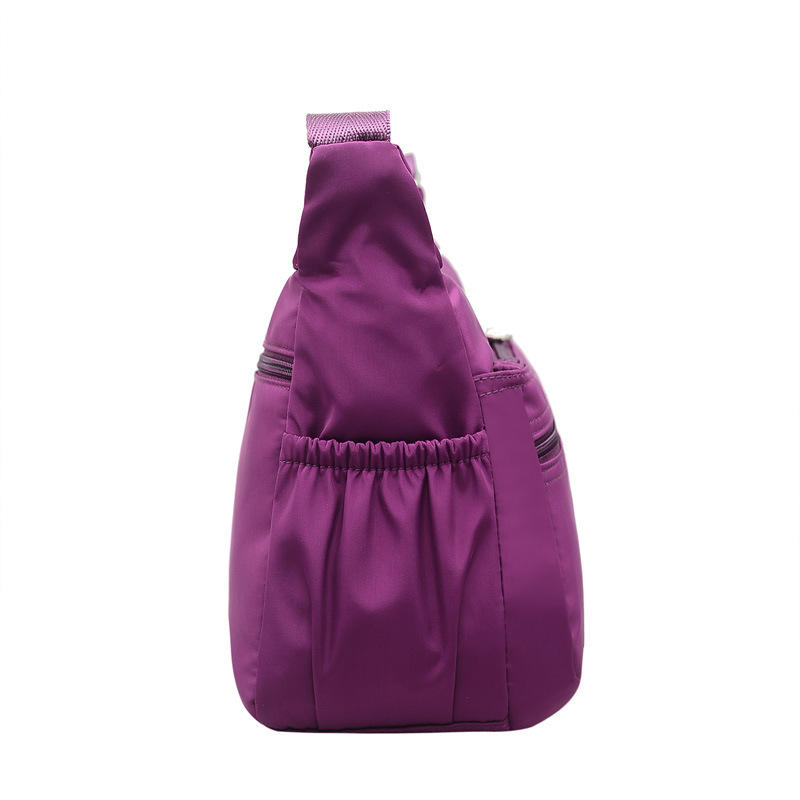 Women Nylon Shoulder Bag Outdoor Sports Waterproof Crossbody
