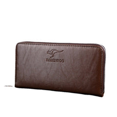 Men Fashion New Faux Leather Business Clutches Bag Phone Wallet