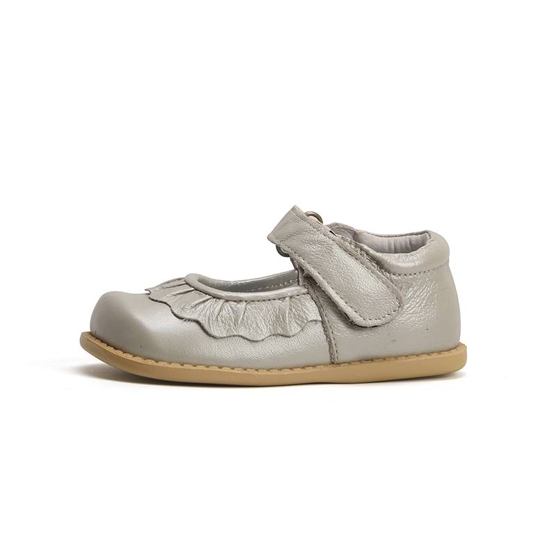 Genuine Leather Black And Different Colors Shoes For Kids
