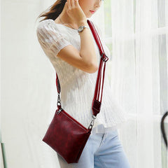 Women Faux Leather Three-piece Set Handbag Shoulder Bag Clutch Bag