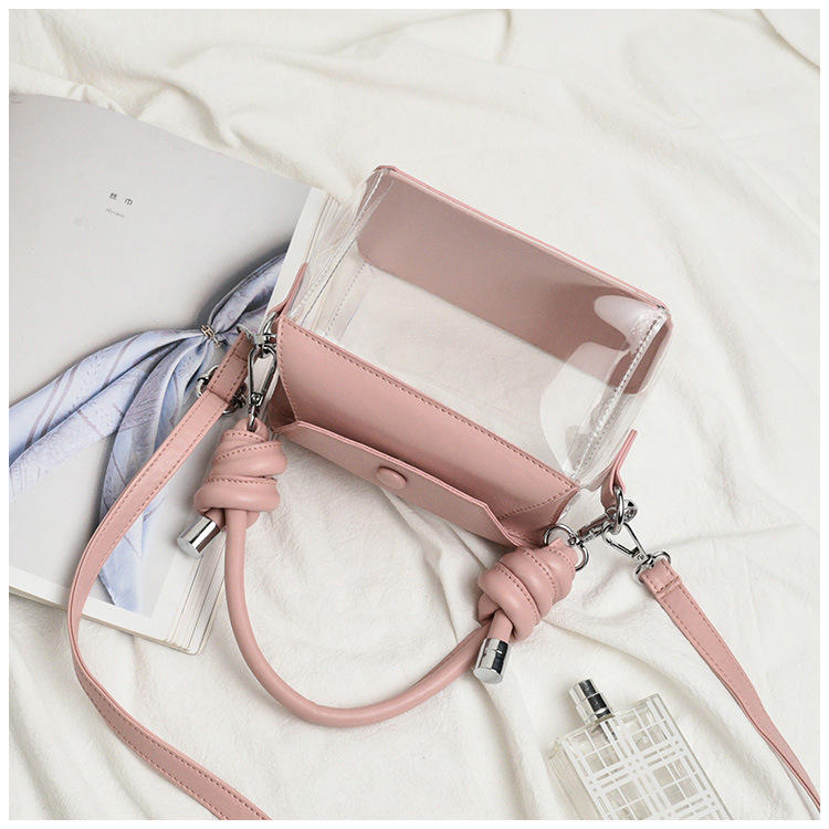 Women Fashion PVC Transparent Crossbody Bag Shoulder
