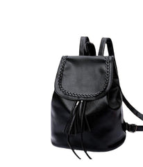 Women's Backpack Fashion Personality Wild Bag New Wave Small Soft Pu Leather Tide