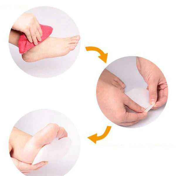 Women Thick Silicone Toe Pads High Heels Half Insole Foot Care Feet Pain Pedicure