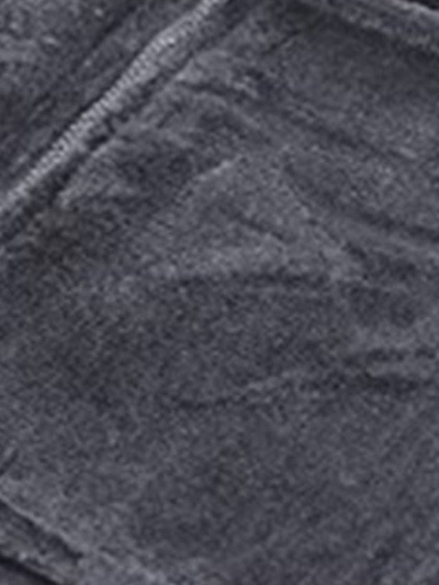 Women's Oversized Plush Fleece Hoodie Nightgown - Warm Winter Pajamas with Pocket, Long Sleeve for Home & Bed