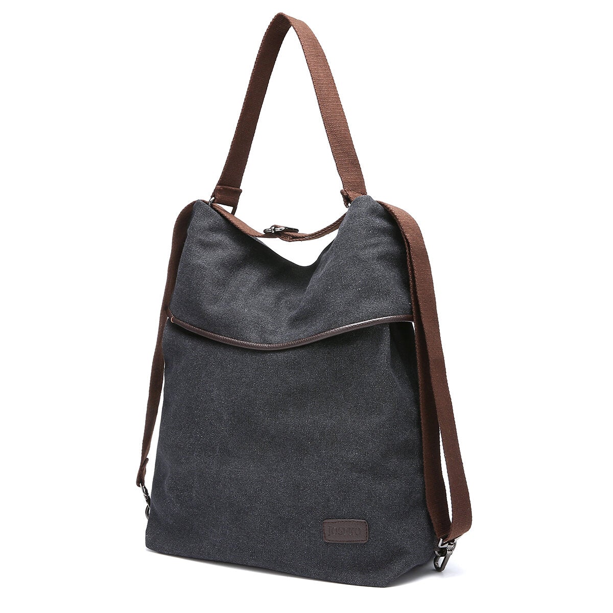 Women Canvas Multifunctional Microfiber Leather Large Capacity Handbag Shoulder Bags Backpack